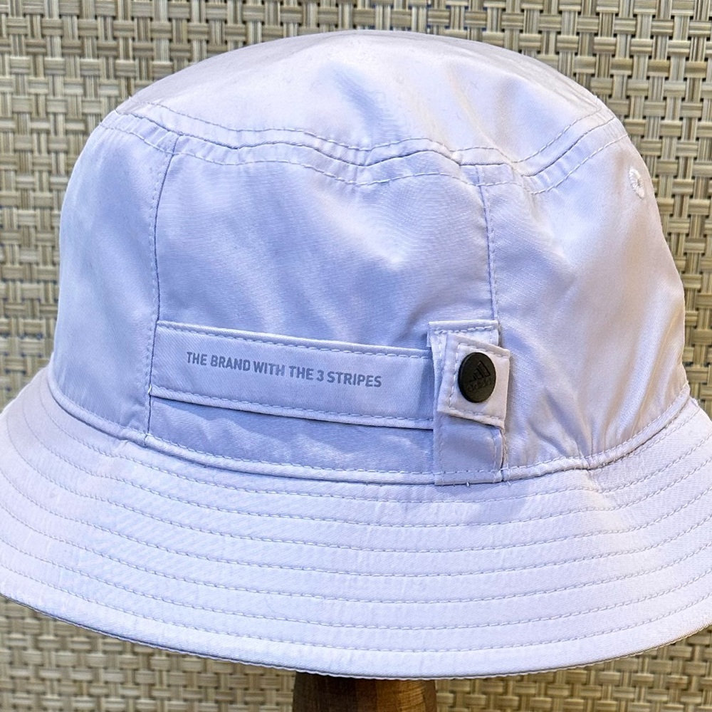 🌟4xHP🌟Adidas Lavender Aeroready Foldable Recycled Polyester Bucket Hat OSFM - Picture 5 of 8
